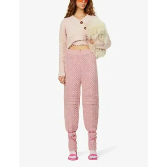 ACNE STUDIOS Kinori Distressed Knitted Cardigana Size XS - Picture 1 of 6